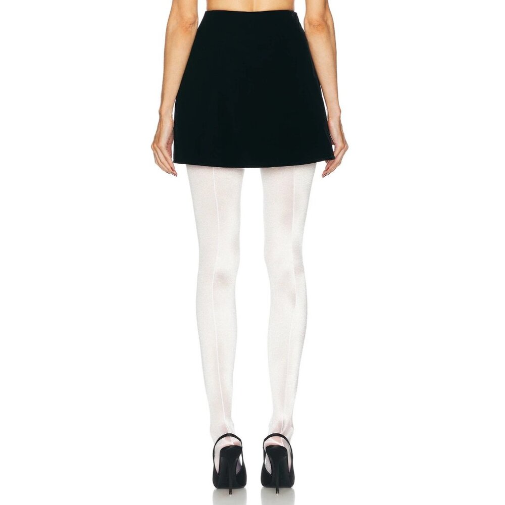 Sid Neigum Worlds Blackest Mini Skirt in Black - Picture 4 of 6